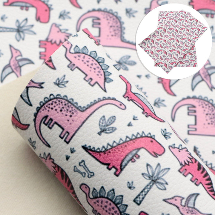 Lisslune | Blooming Elegance: Premium Floral Synthetic Leather for Inspired DIY Creations