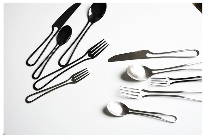 Lisslune | Outline Cutlery Set made of Stainless Steel
