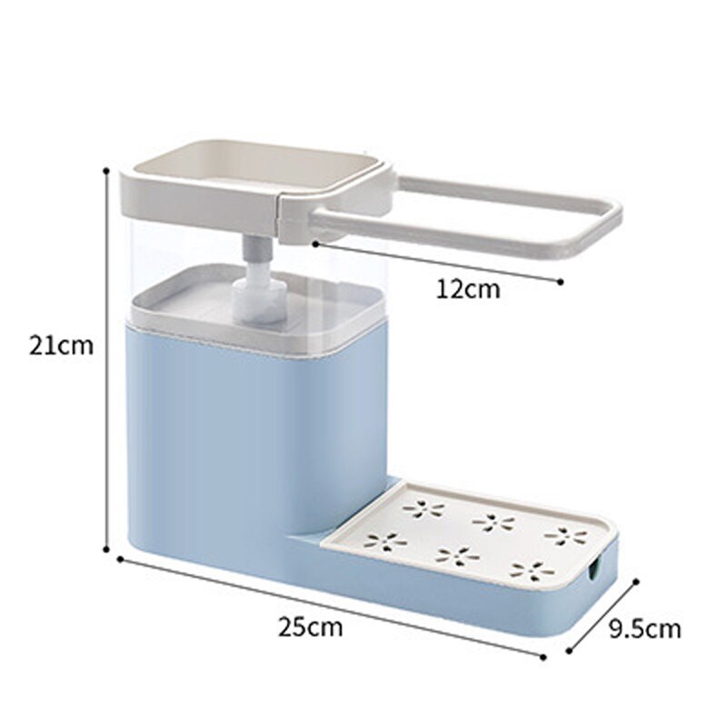 Lisslune | Kitchen Cloth Hanger Soap Dispenser