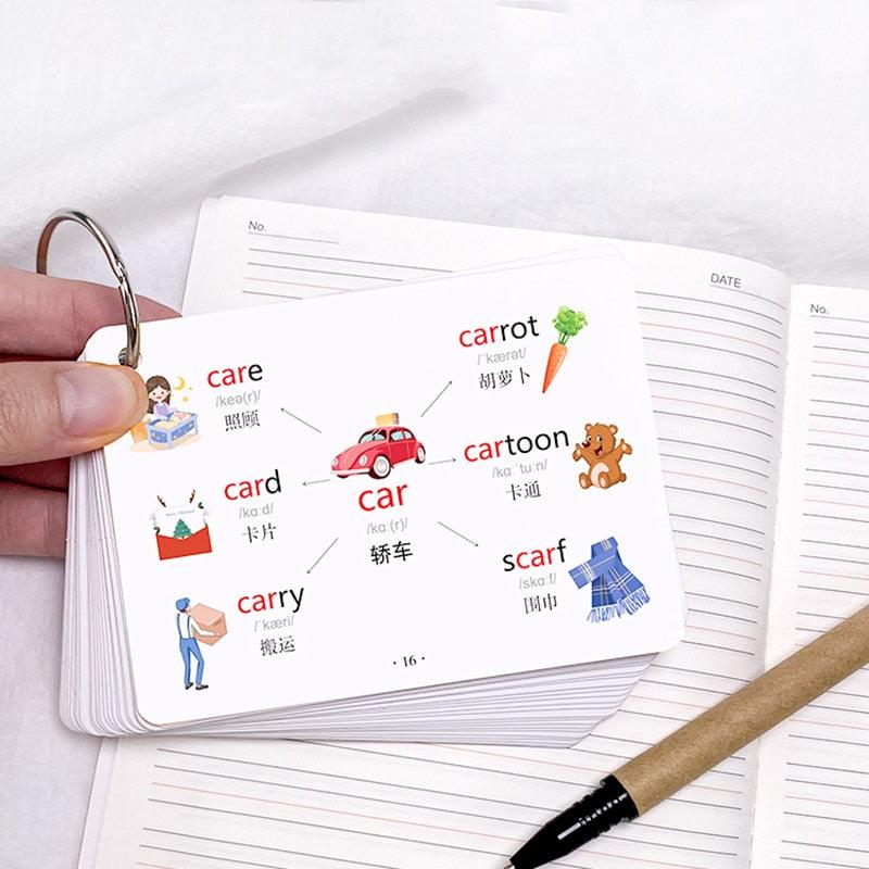 Lisslune | Bilingual Vocabulary Adventure Map for Kids - Fun Visual Learning Experience