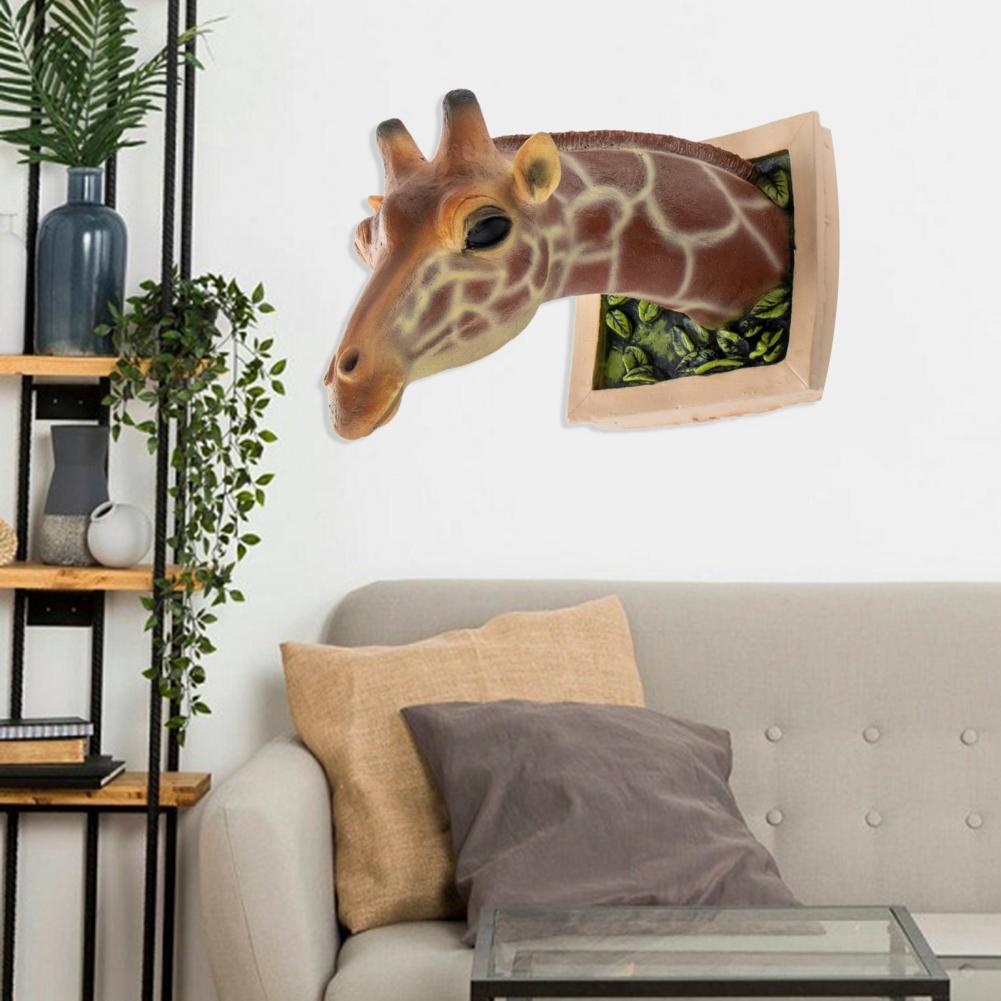 Lisslune | 3D Wall Mounted Giraffe Sculpture Home Decor