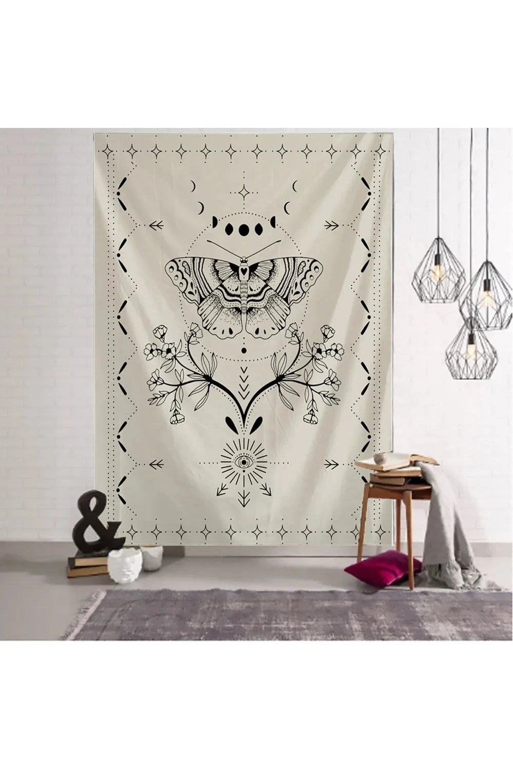 Lisslune | Phasen Floral Tapestry