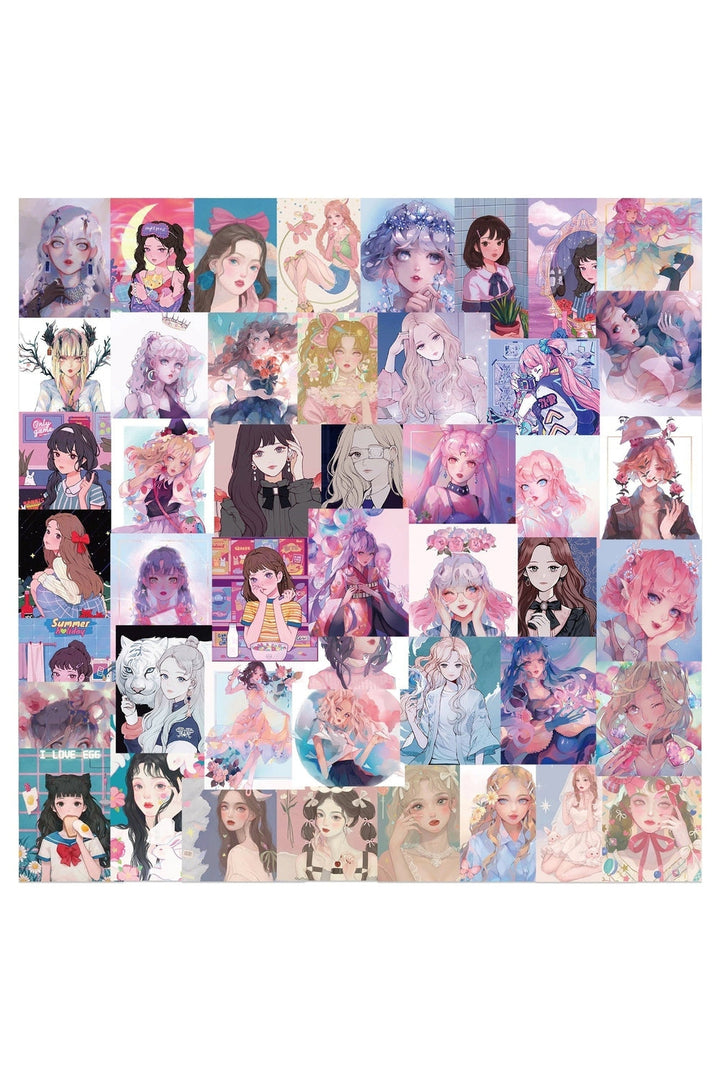 Lisslune | Girl Theme Sticker Set