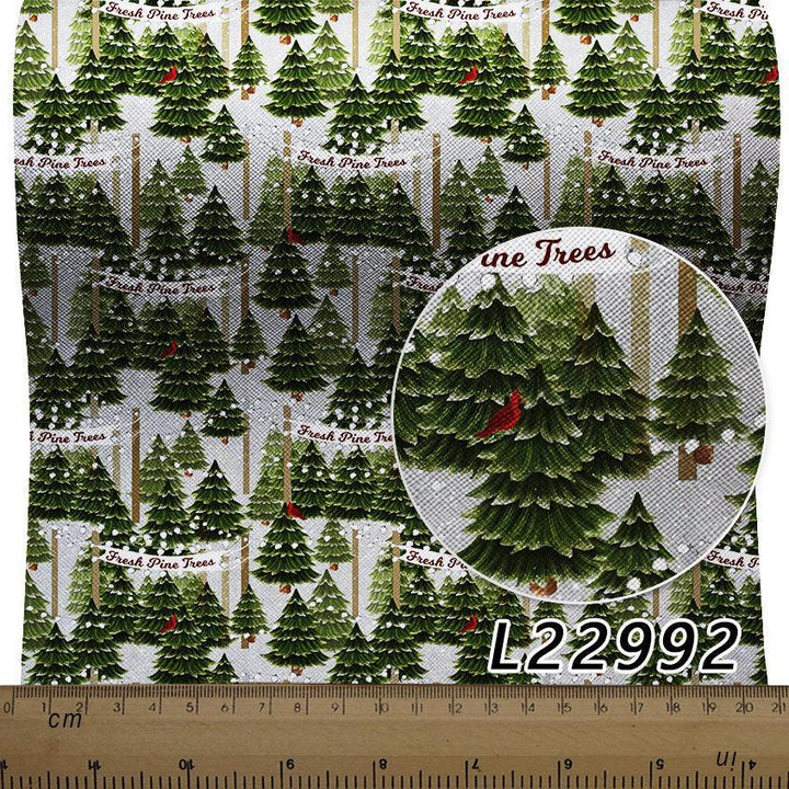 Lisslune | Elegant Christmas Themes A4 Synthetic Leather - Premium 22*30cm Craftsmanship