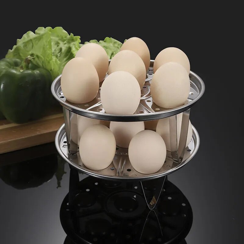 Lisslune | Stainless Steel Quick Egg Steamer Rack