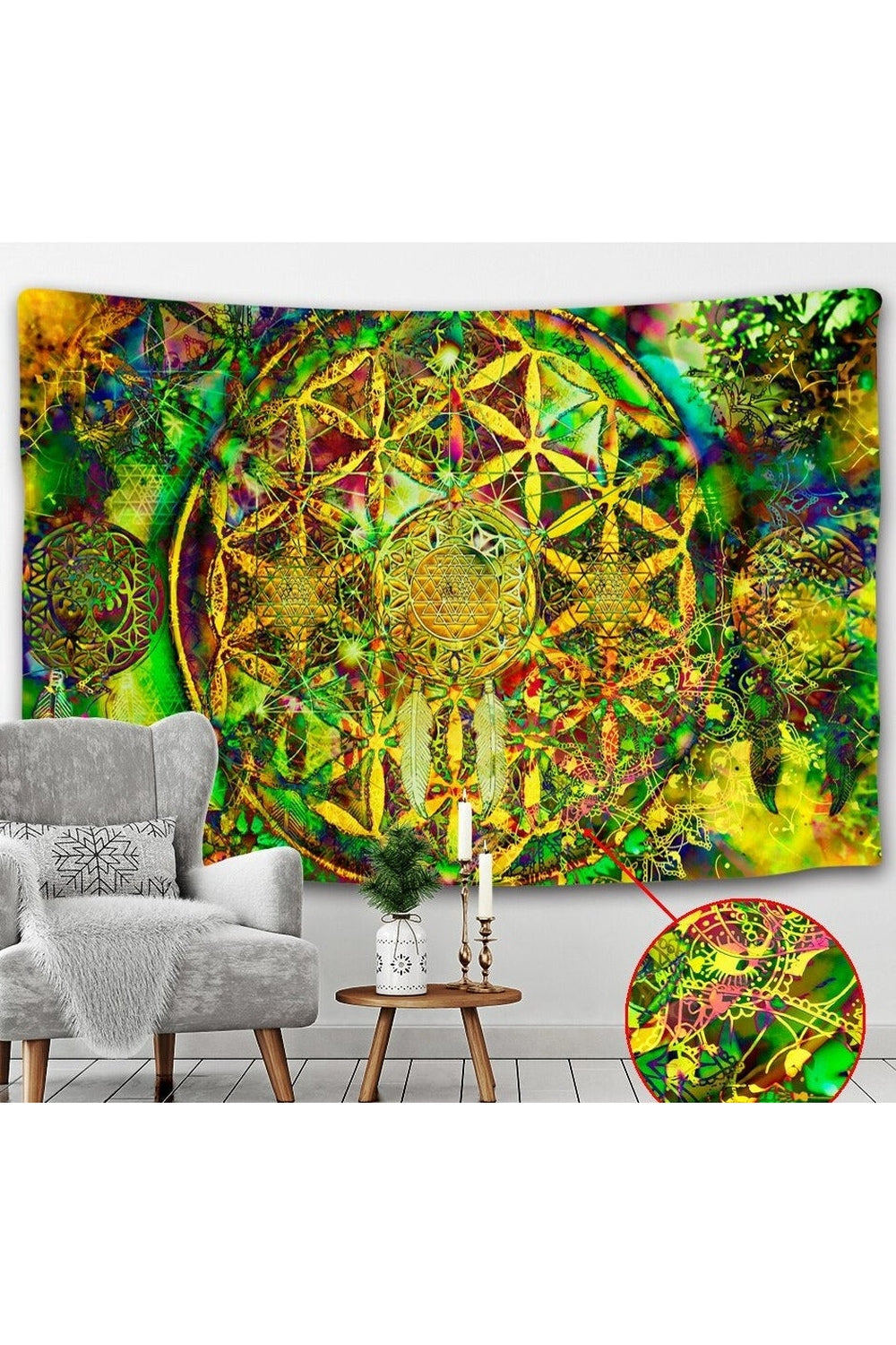 Lisslune | Mandala Wallpaper Design
