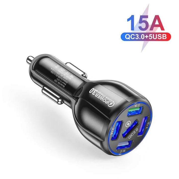 Lisslune | Multi-device Quick Charge USB Car Charger for iPhone 12 and all smartphones - Your ideal travel companion