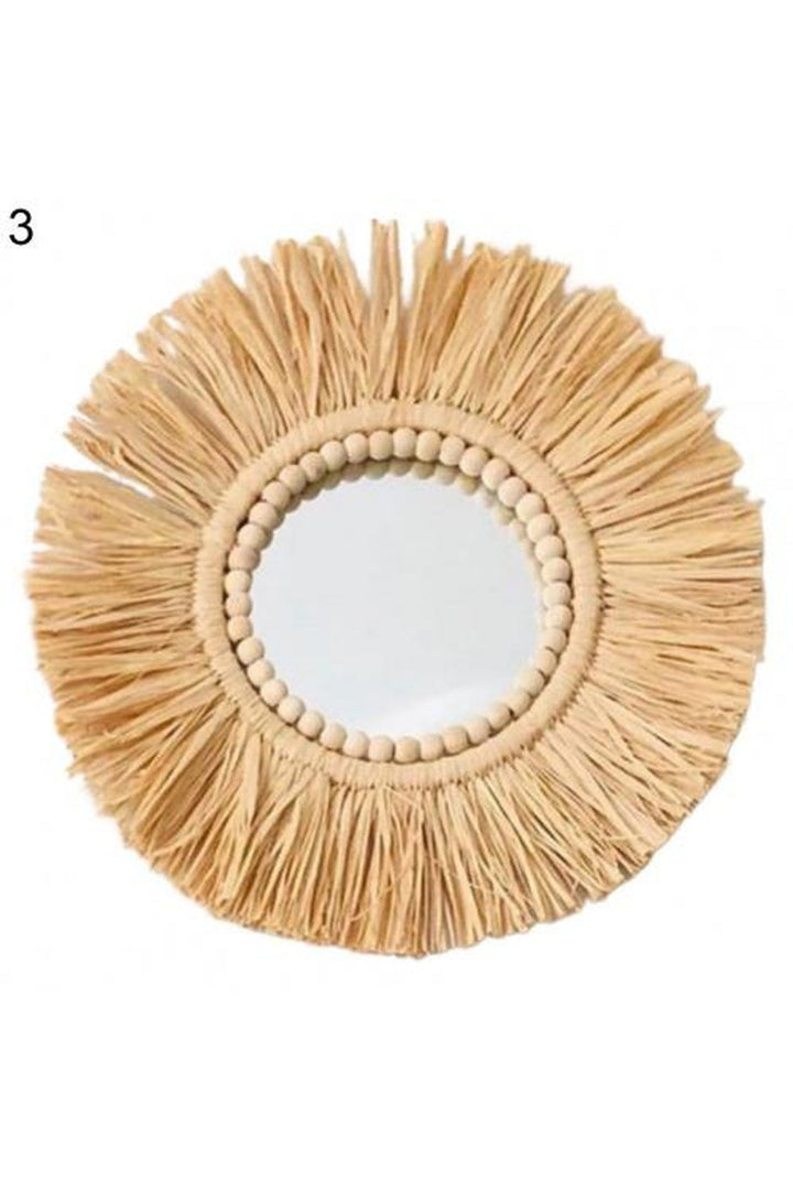 Lisslune | Straw Hat Style Mirror