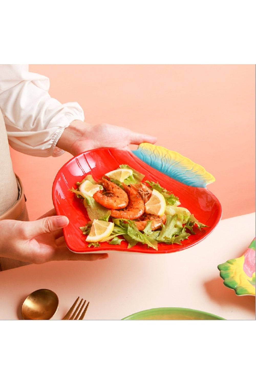 Lisslune | Ceramic salad plate
