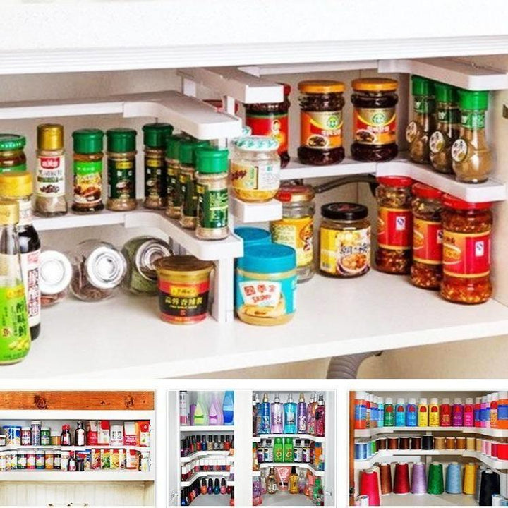 Lisslune | Adjustable spice rack for the cabinet