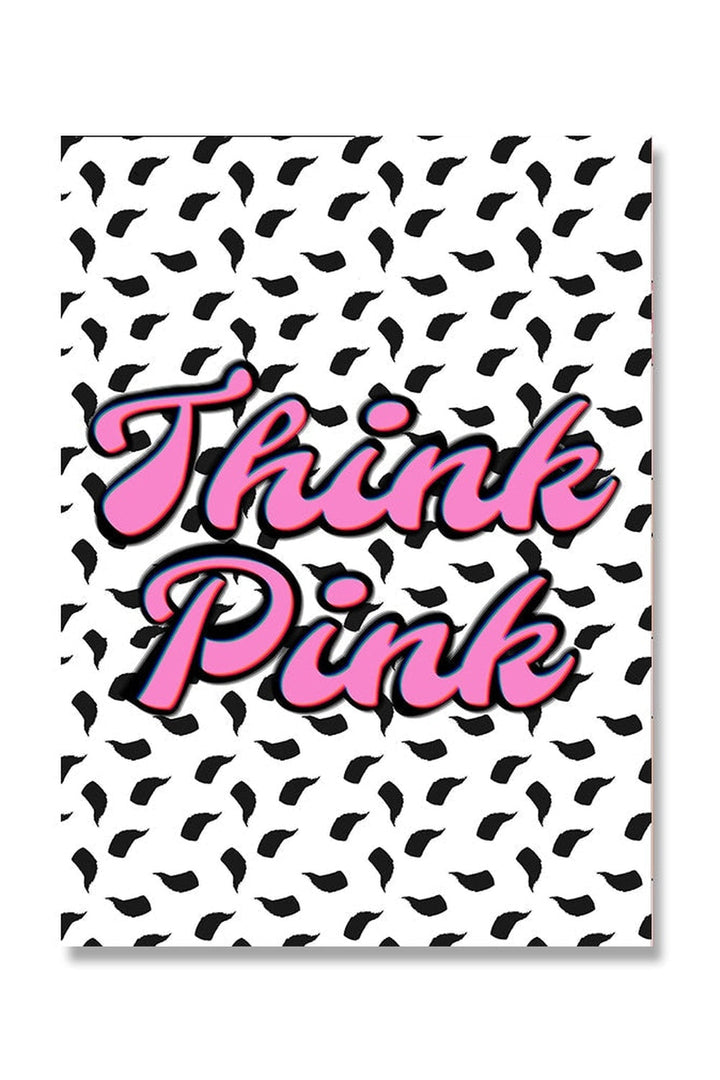 Lisslune | Pink Abstract Canvas Poster