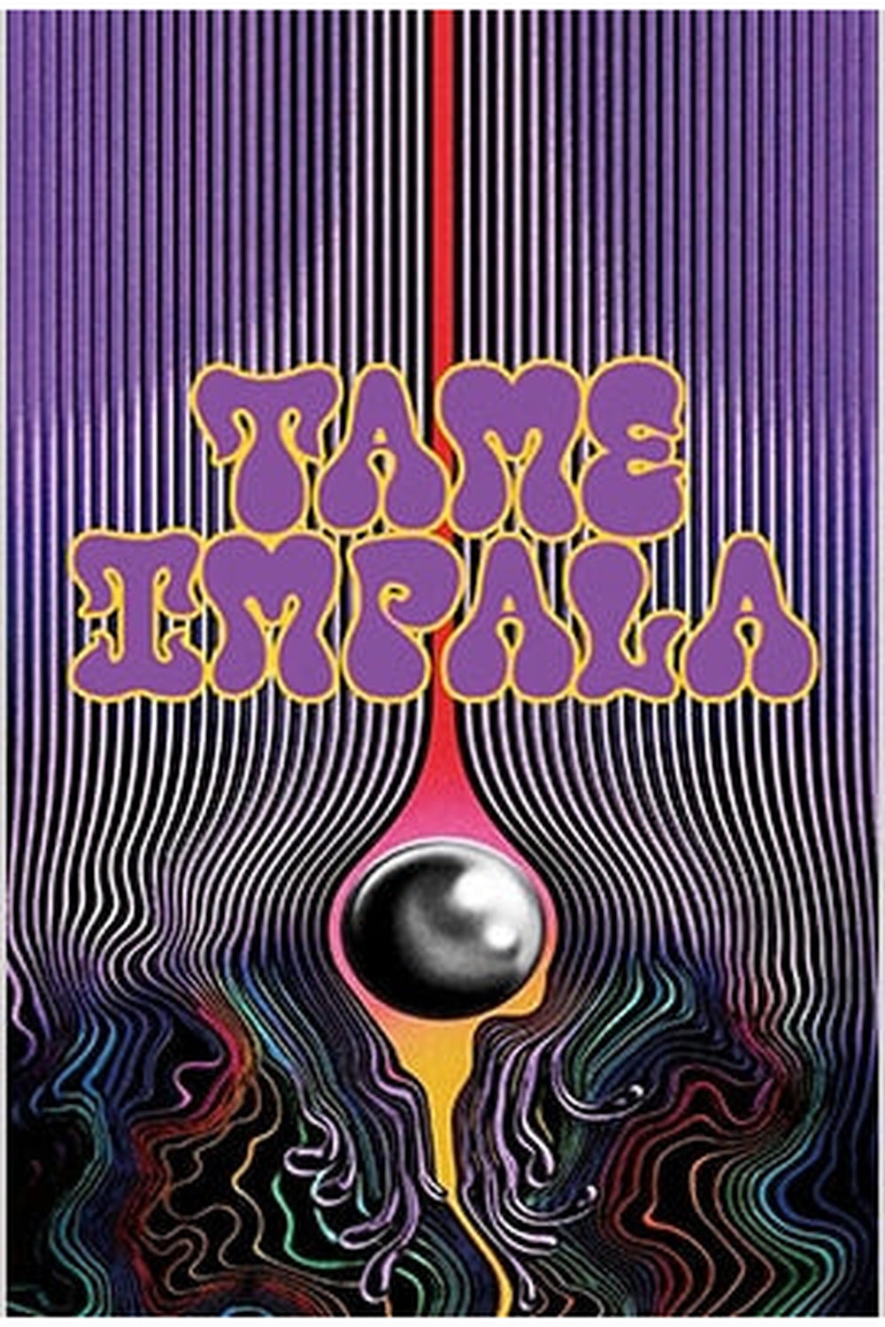 Lisslune | Impala Psychedelic Poster
