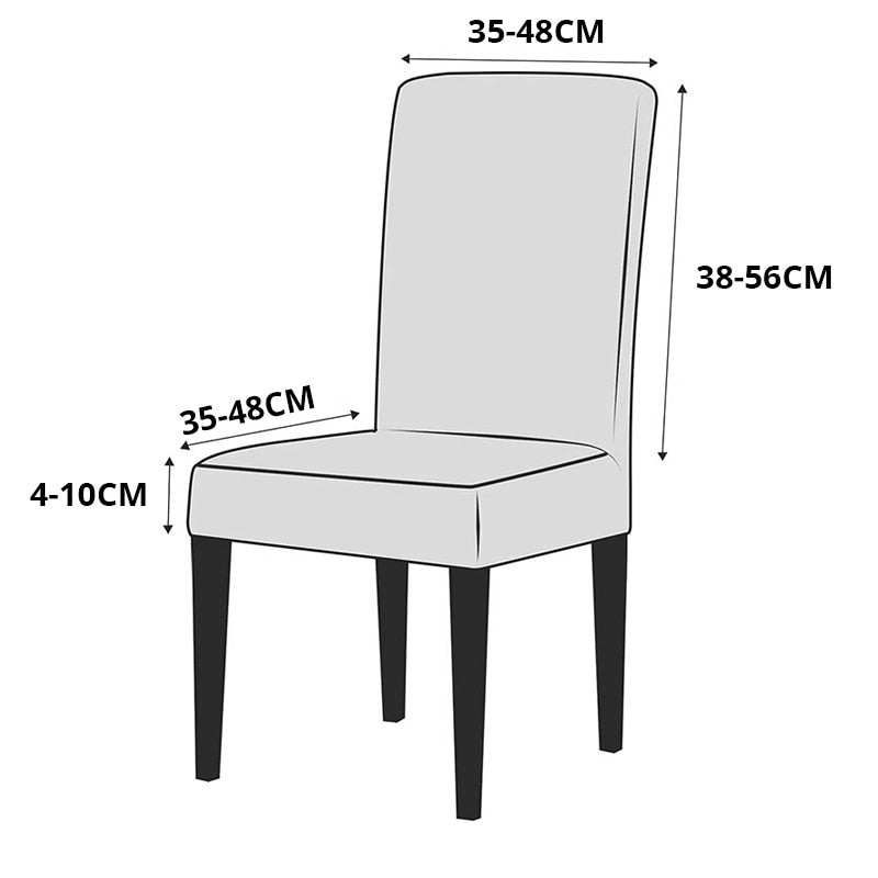 Lisslune | Chair Covers - Coverly - Stretchable - Elegant (2 pieces)