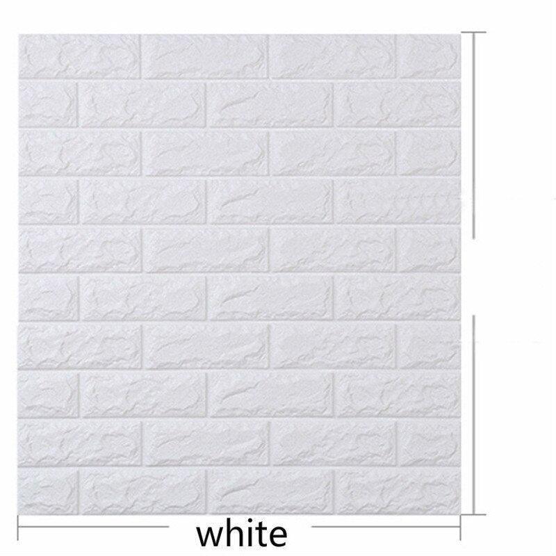 Lisslune | Change your space with chic 3D brick self-adhesive wallpaper - modern minimalism