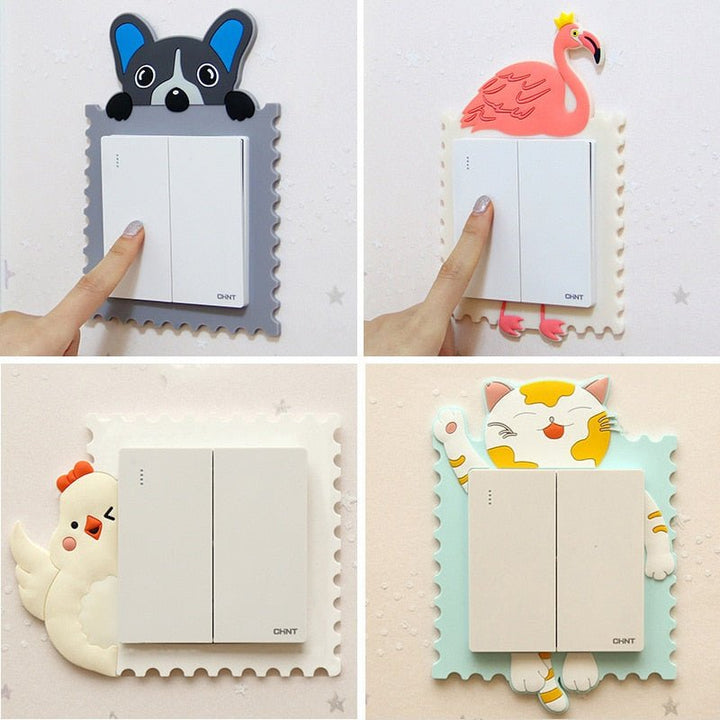 Lisslune | Sweet Cartoon Light Switch Frame