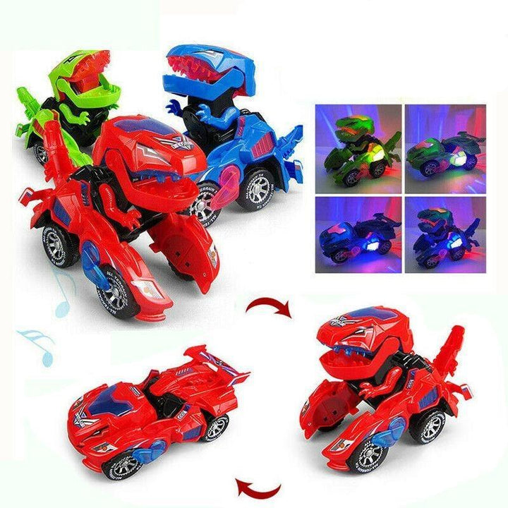 Lisslune | Transformer Dinosaur LED Car Dynocar