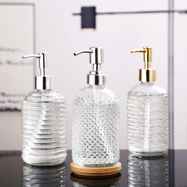 Lisslune | Glass Liquid Soap Dispenser