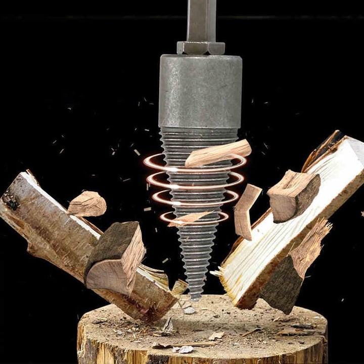 Lisslune | Shank Firewood Drill Bit - Works With Any Drill