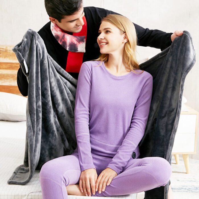 Lisslune | Wearable Electric Heated Throw Blanket