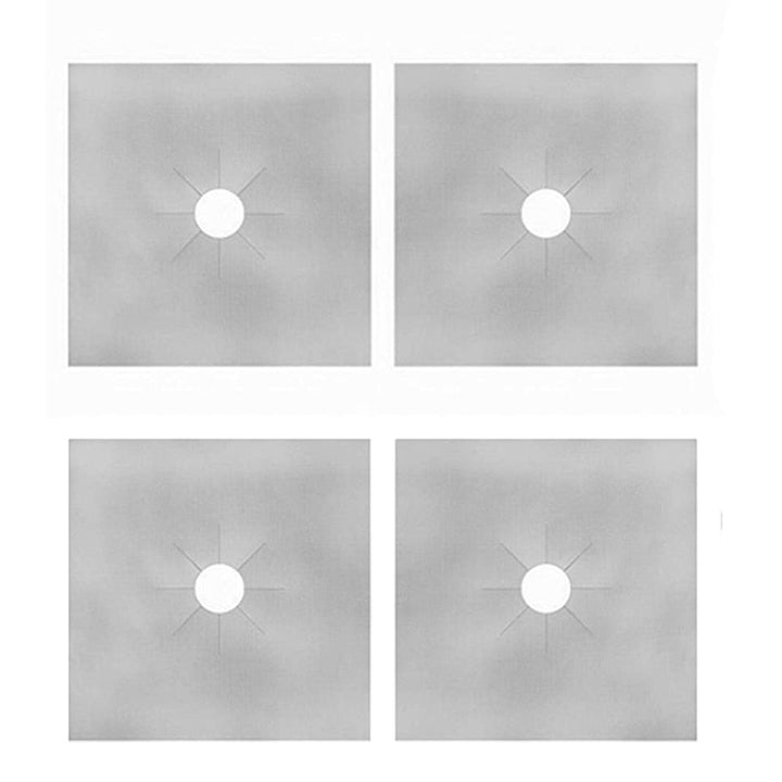 Lisslune | Heat-resistant reusable gas stove cover (Set of 4)
