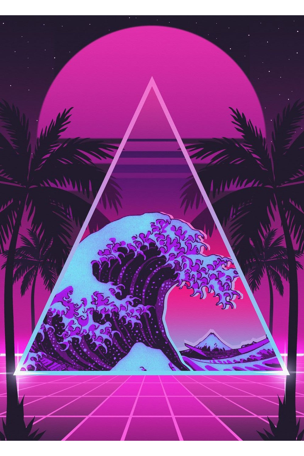 Lisslune | Night City View Poster