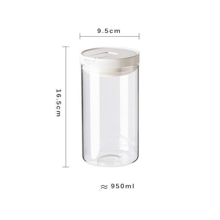 Lisslune | Moisture-proof Glass Grain Container