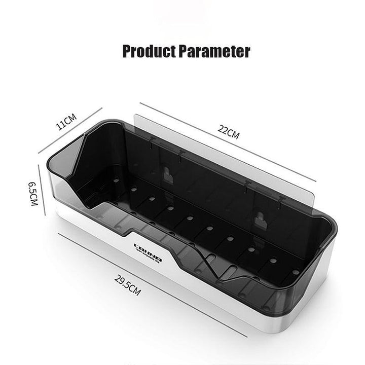 Lisslune | Streamlined Waterproof Wall-Mounted Storage Organizer for Modern Spaces