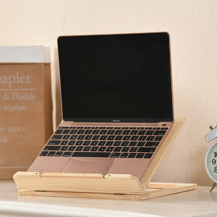 Lisslune | Creative Bookworm Wooden Tablet Stand