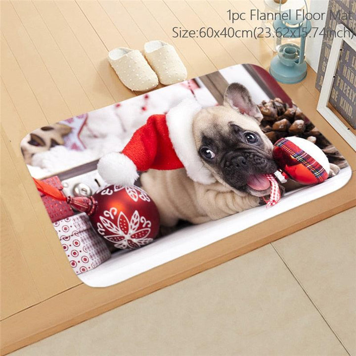 Lisslune | Cheerful Holiday Doormat for a Cheerful Welcome