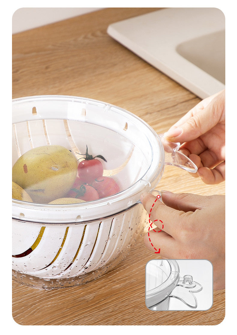 Lisslune | Double Layer Quick Drainer Basket