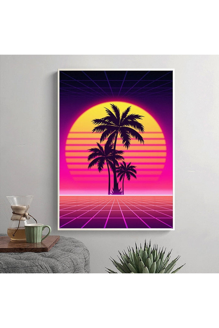 Lisslune | Night City View Poster