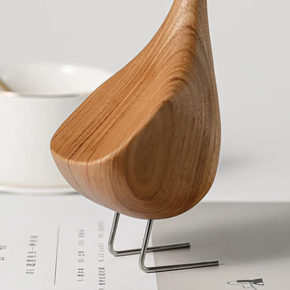 Lisslune | Nordic Wood Goose Figures