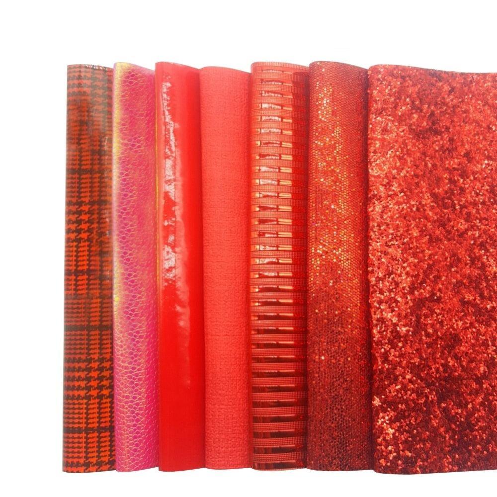 Lisslune | Krems Glitter Synthetic Leather Craft Sheets: Let your imagination run free