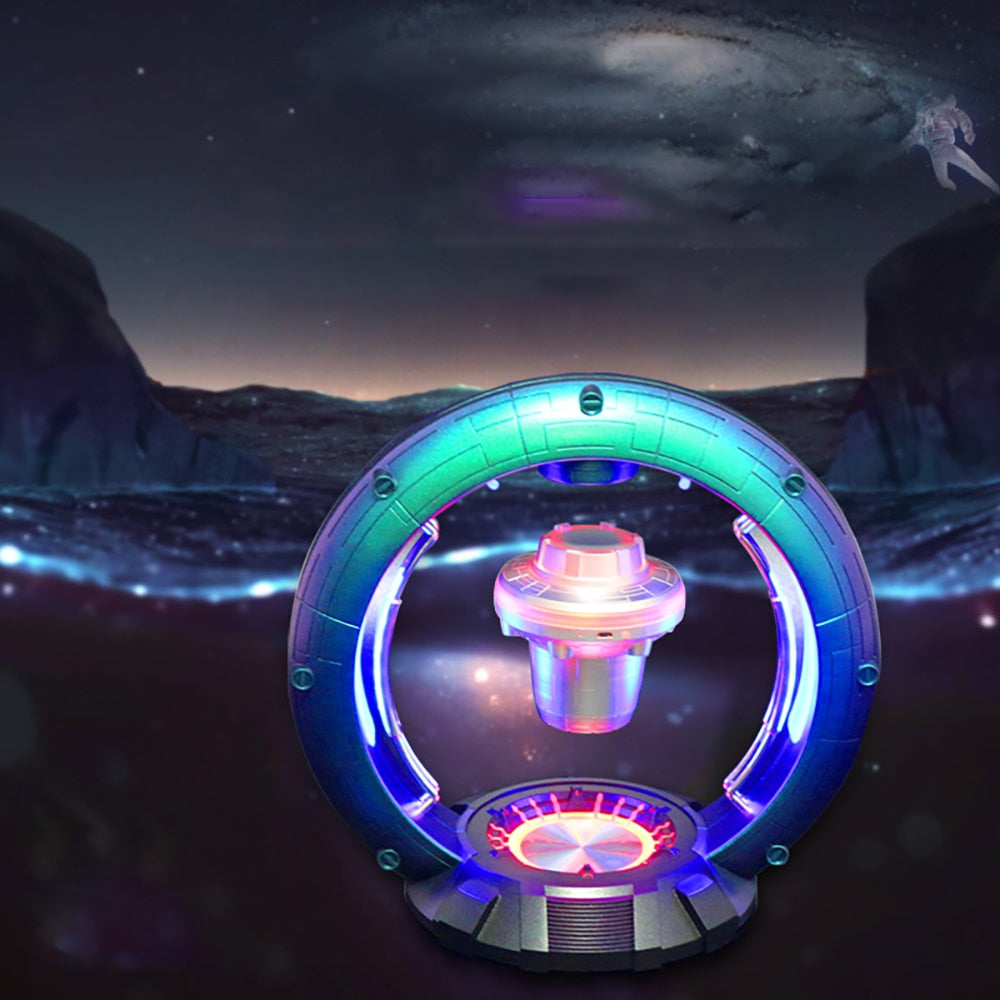 Lisslune | Magnetic Levitating Spacecraft Speaker Night Lamp