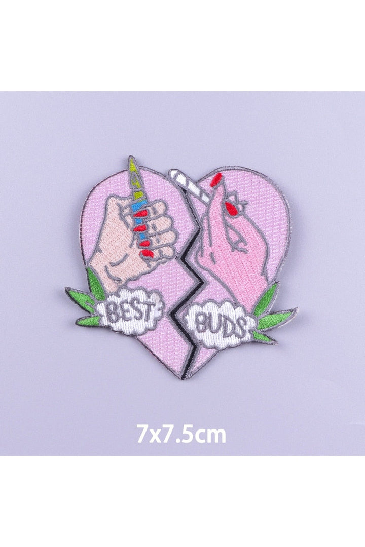 Lisslune | Cartoon embroidered patches