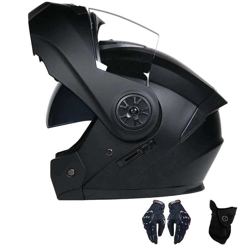 Lisslune | DOT Modular Flip-Up Motorcycle Helmet – RoadGuard