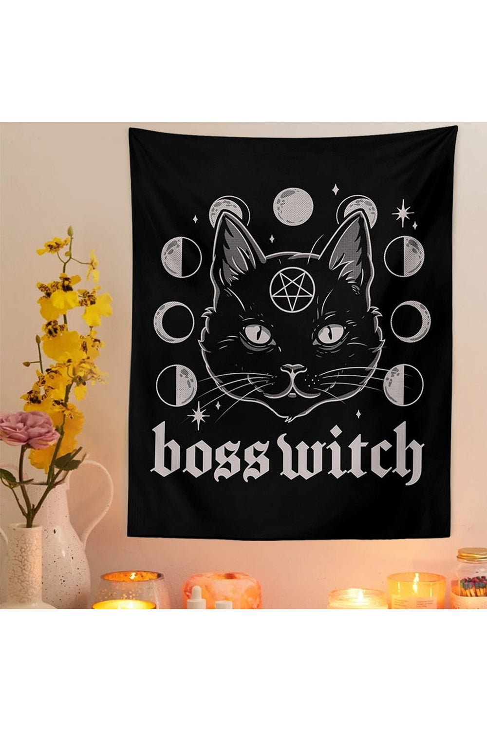 Lisslune | Witch Craft Wall Tapestry