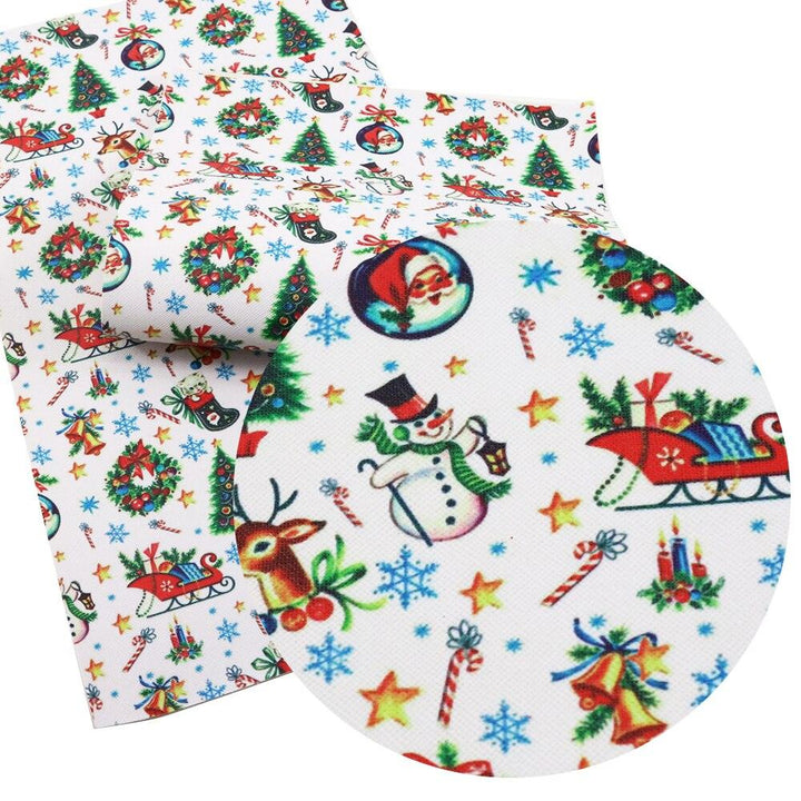 Lisslune | Enchanting Festive Synthetic Leather Craft Kit: Create Festive Masterpieces