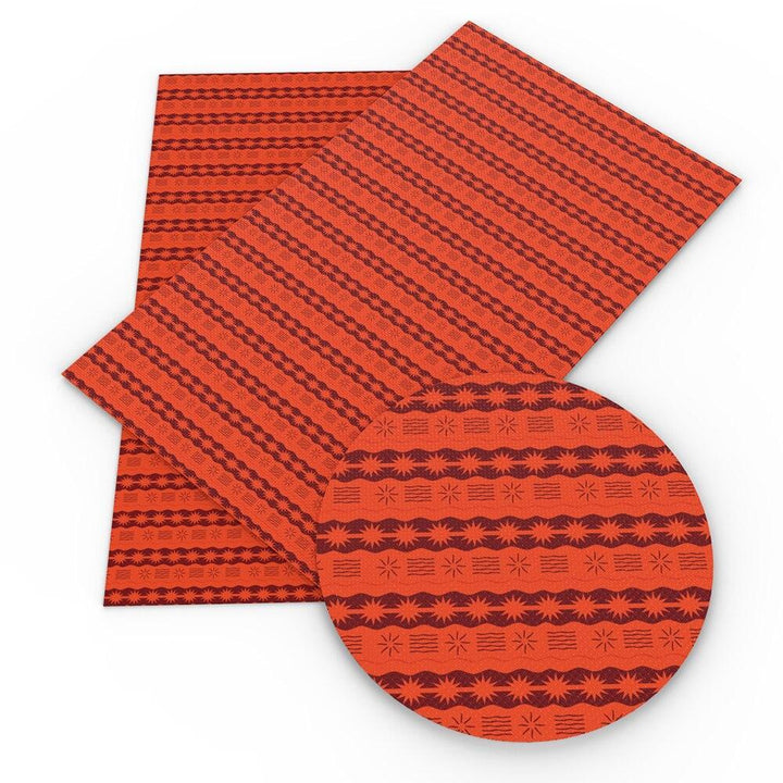 Lisslune | Chic Knit-button Synthetic Leather Fabric in Elegant Apple Lychee for Creative Crafts