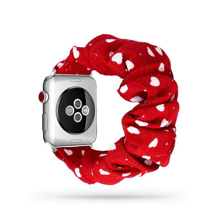 Lisslune | ELASTIC Apple Watch BAND IN HAIR TIE STYLE