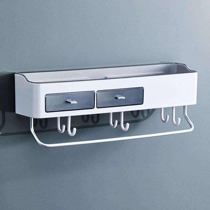 Lisslune | Versatile No-Drill Shower Caddy with Removable Design and Smart Storage Solutions