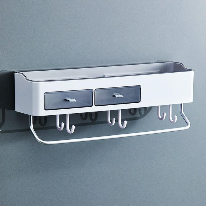 Lisslune | Versatile No-Drill Shower Caddy with Removable Design and Smart Storage Solutions