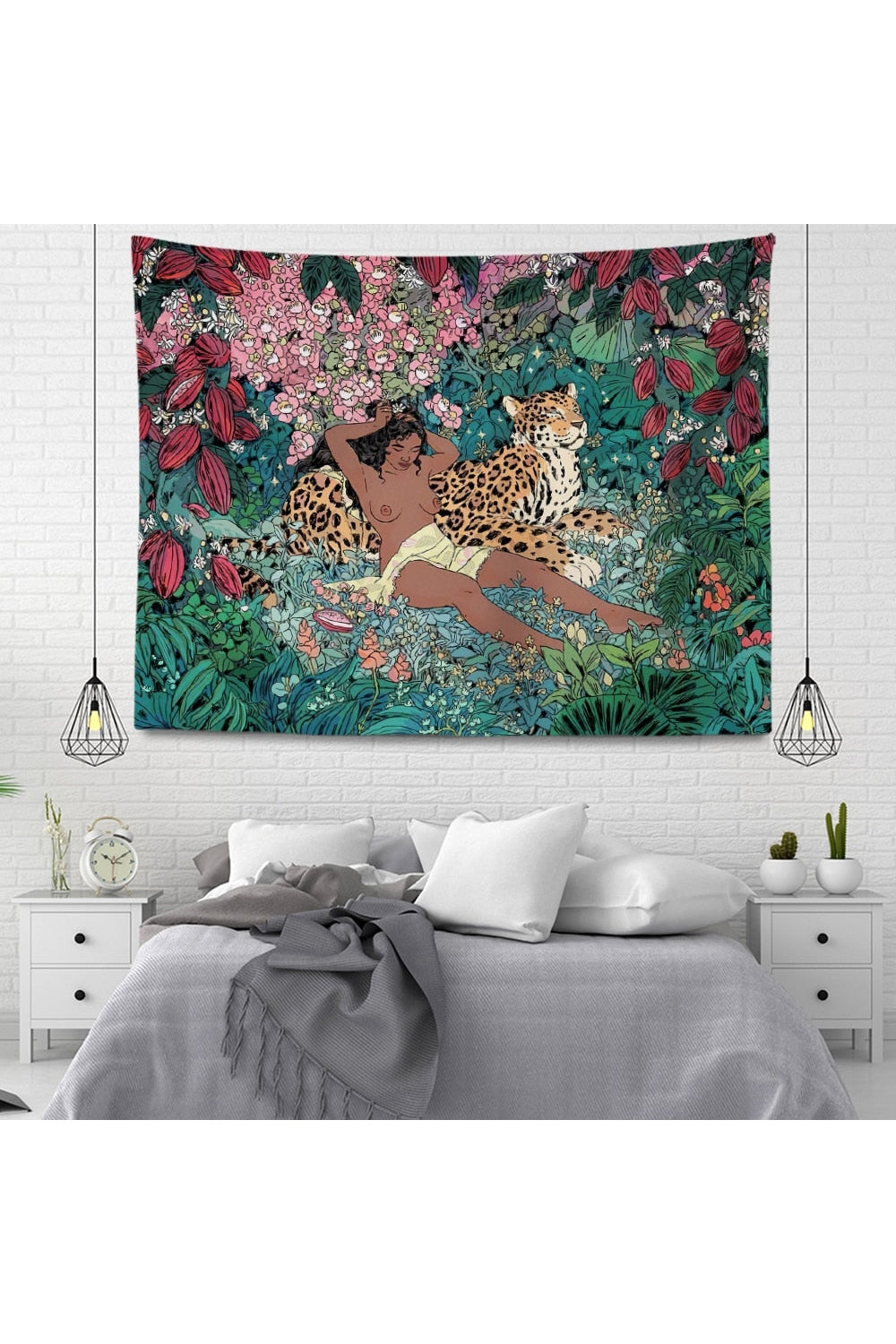 Lisslune | inspired velvet mandala wall tapestry