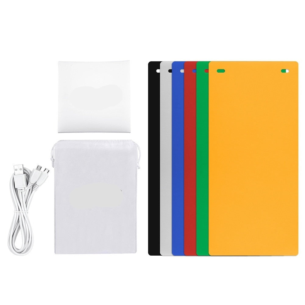Lisslune | Mini Foldable Led Light Photo Studio Box