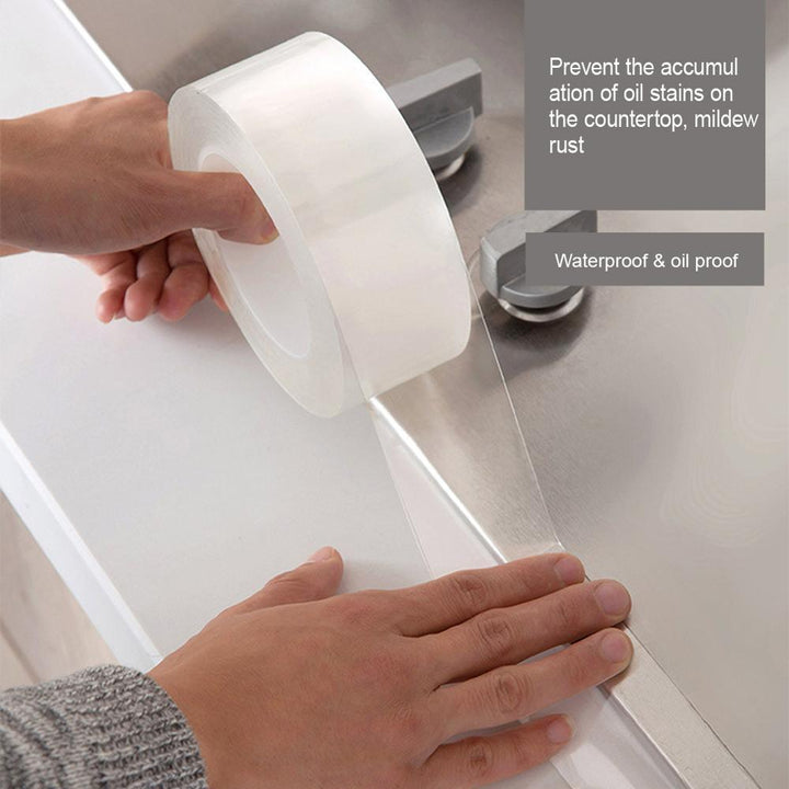 Lisslune | Comprehensive waterproof sealing tape set for kitchen and bathroom - Ultimate solution for protection against water damage