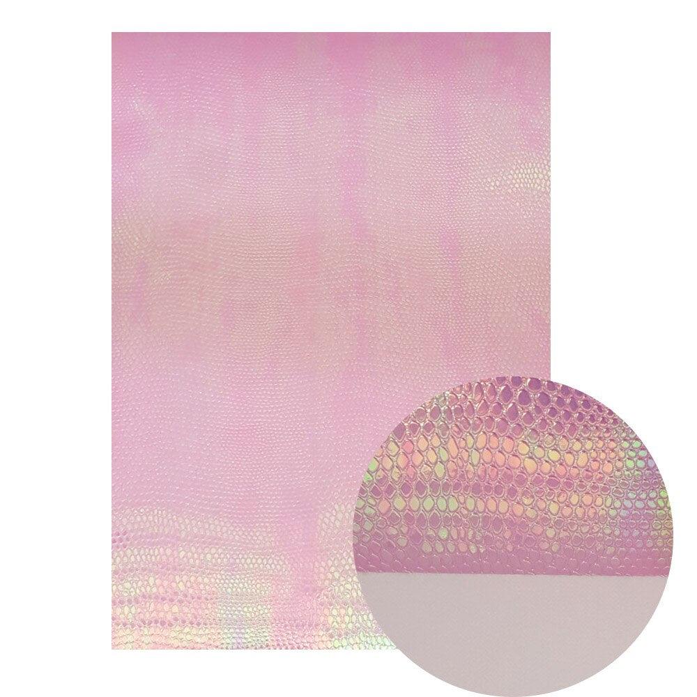 Lisslune | Sparkling Pink Faux Leather Crafting Sheets - Elevate your DIY projects