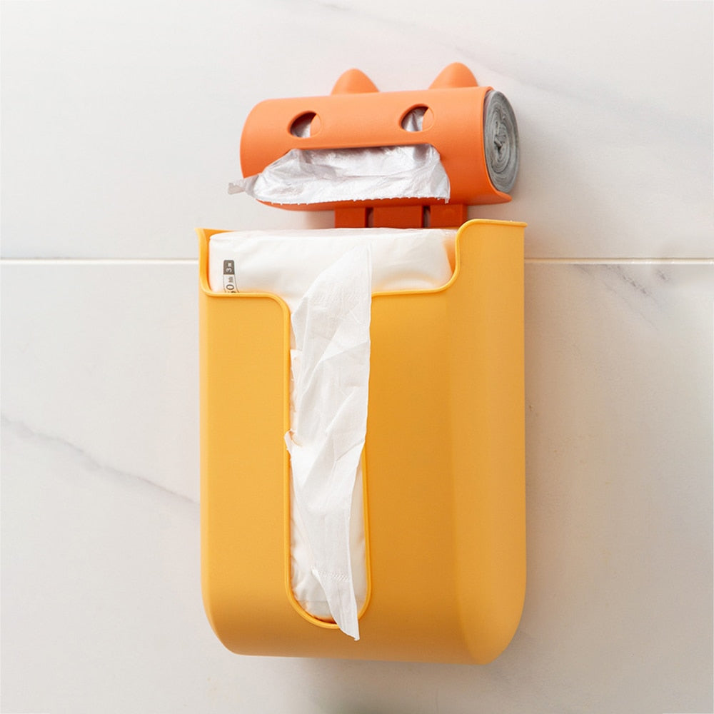 Lisslune | Mini Garbage Bag Dispenser Storage Rack