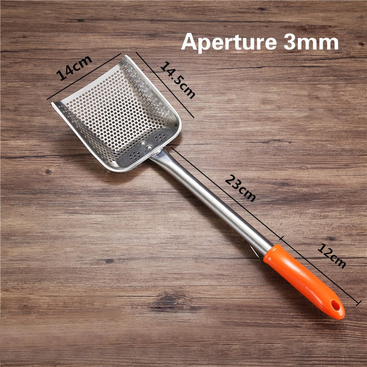 Lisslune | Stainless Steel Fryer Strainer Spatula