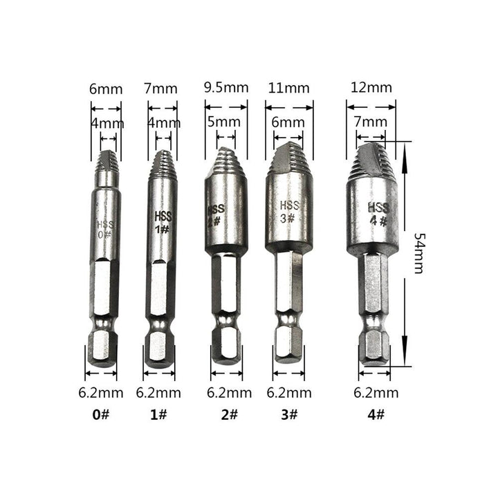 Lisslune | Damaged Screw Extractor Remover