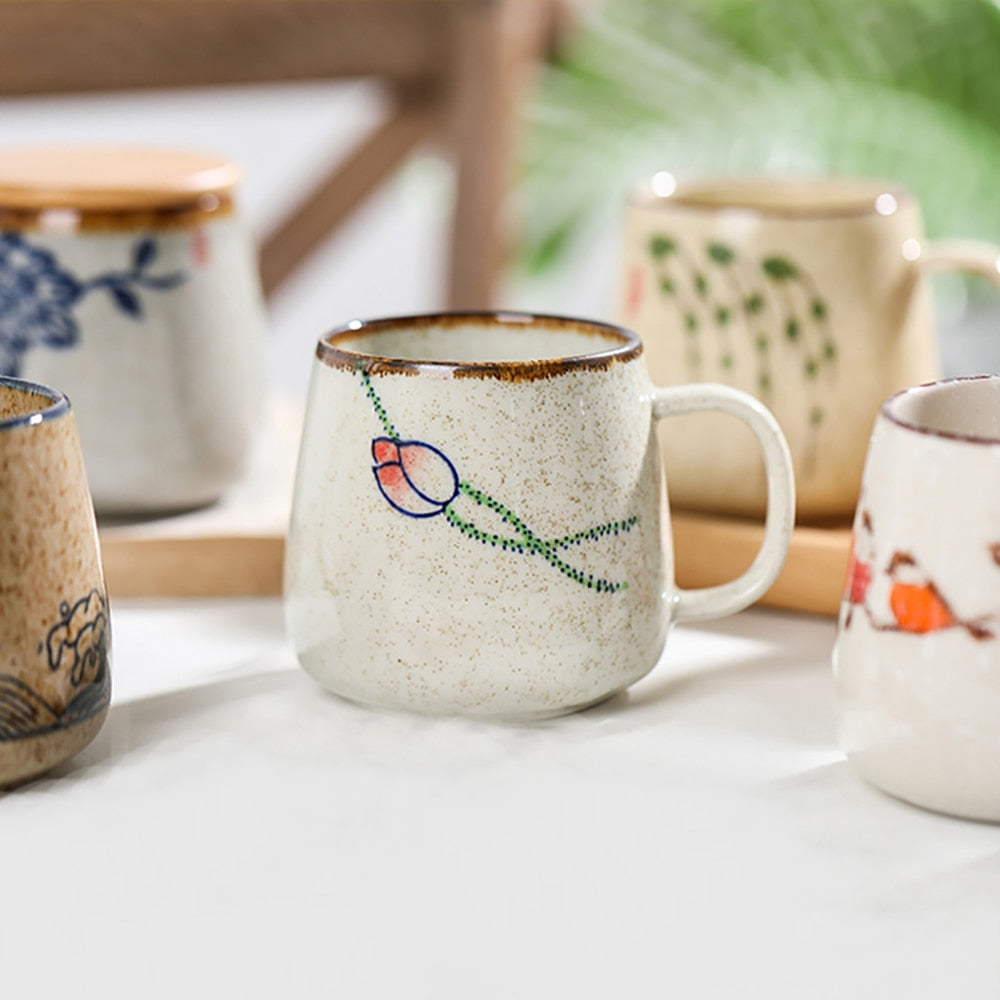 Lisslune | Japanese Retro Handmade Ceramic Cups